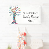 ファミリー懇親会ファミリーツリーバナー 横断幕 (インサイチュ)