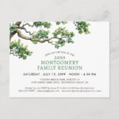 ファミリー懇親会ファミリーツリーブランチ ポストカード (正面)