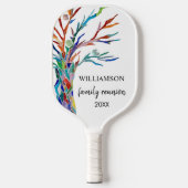 ファミリー懇親会ファミリーツリー ピックルボールラケット (正面)