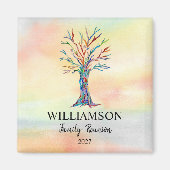 ファミリー懇親会ファミリーツリー マグネット (正面)