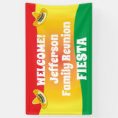 ファミリー懇親会フィエスタテーマ 横断幕 (縦)