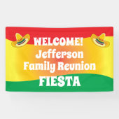 ファミリー懇親会フィエスタテーマ 横断幕 (横)