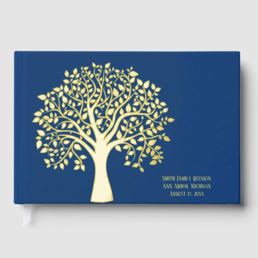 ファミリー懇親会フォイルゲストブック ゲストブック (正面)