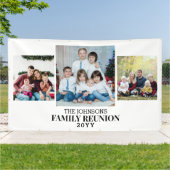 ファミリー懇親会フォトコラージュ大カスタムきいバナー 横断幕 (外側)