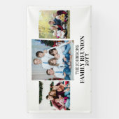 ファミリー懇親会フォトコラージュ大カスタムきいバナー 横断幕 (縦)