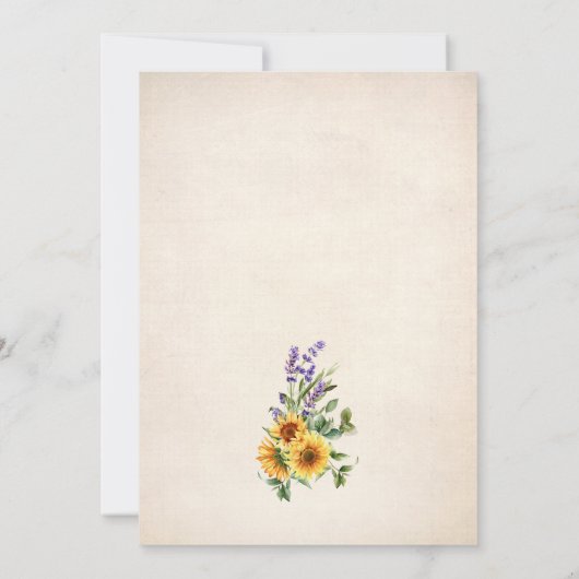 ファミリー懇親会フォレストキャビン招待状 招待状 (裏面)