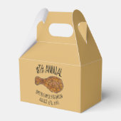 ファミリー懇親会フライドチキンレッグのドラムピクニック フェイバーボックス (正面サイド)