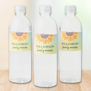 ファミリー懇親会フローラ ペットボトルラベル