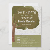 ファミリー懇親会ポトラックピクニック春サマー秋 招待状 (正面)