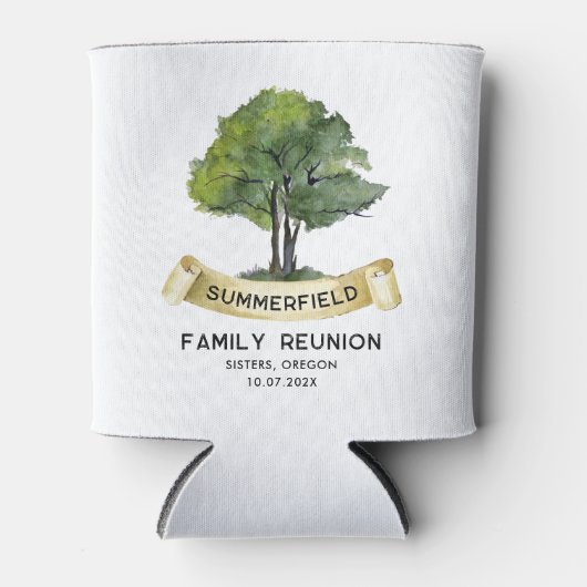 ファミリー懇親会マッチング記念カスタム 缶クーラー (正面)