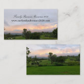 ファミリー懇親会メモリーズWebサイト 名刺 (正面/裏面)