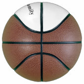 ファミリー懇親会モノグラム名クラシック バスケットボール (右)