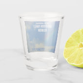 ファミリー懇親会レインボーカラフルサマーピチン ショットグラス (裏面)