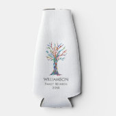 ファミリー懇親会レインボーファミリーツリー ボトルクーラー (正面)