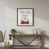 ファミリー懇親会レッドトレイン ポスター