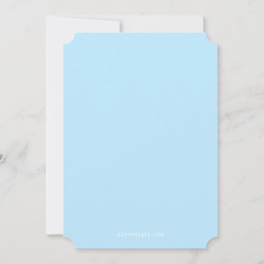 ファミリー懇親会レッドローズブルーバッファロープレイド 招待状 (裏面)