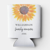 ファミリー懇親会名前をカスタムする 缶クーラー (裏面)