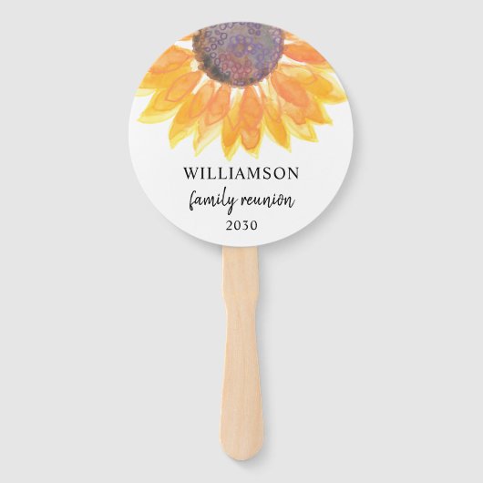 ファミリー懇親会夏 ハンドファン (正面)