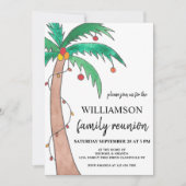 ファミリー懇親会夏 招待状 (正面)