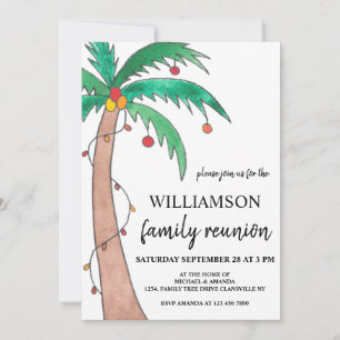 ファミリー懇親会夏 招待状