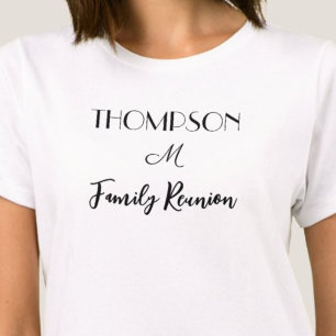 ファミリー懇親会女性 Tシャツ