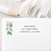 ファミリー懇親会差出人住所 ラベル (インサイチュ)