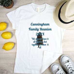 ファミリー懇親会引用文常緑樹 Tシャツ