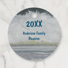 ファミリー懇親会海年夏ビーチバケーション フェイバータグ