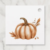 ファミリー懇親会秋秋感謝祭招待状 フェイバータグ (裏面)