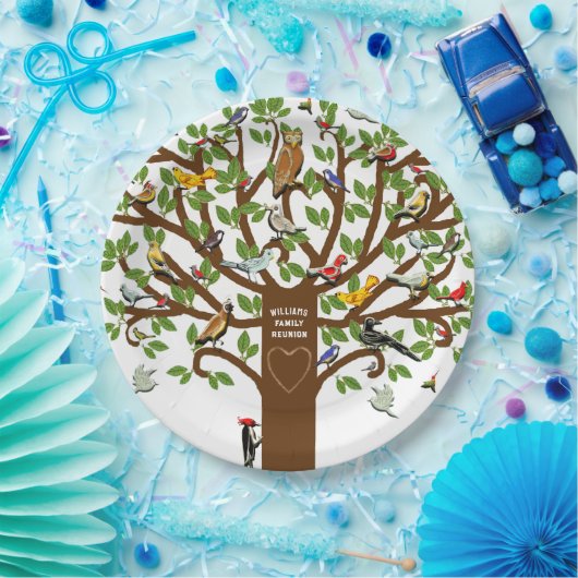 ファミリー懇親会紙プレート ペーパープレート (パーティー)