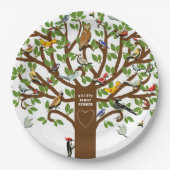 ファミリー懇親会紙プレート ペーパープレート (正面)