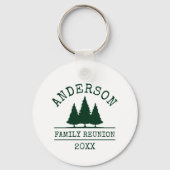 ファミリー懇親会素朴パインツリーズ キーホルダー (正面)