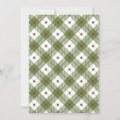 ファミリー懇親会素朴フォレストキャビン招待状 招待状 (裏面)