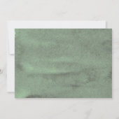 ファミリー懇親会素朴フォレストツリーズ招待状 招待状 (裏面)