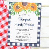 ファミリー懇親会素朴フローラ インビテーションポストカード