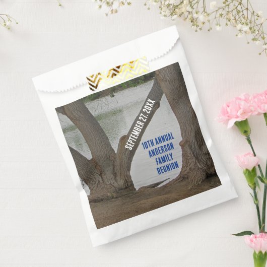 ファミリー懇親会素朴レイクハウスアニュアルバケーション フェイバーバッグ (封をした状態)