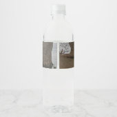 ファミリー懇親会素朴レイクハウスアニュアルバケーション ペットボトルラベル (裏面)