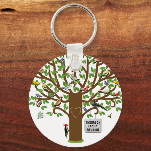 ファミリー懇親会記念 キーホルダー (正面)