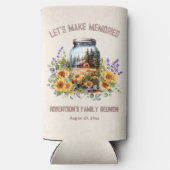 ファミリー懇親会誕生日フォレストキャビン スリム缶クーラー (裏面)