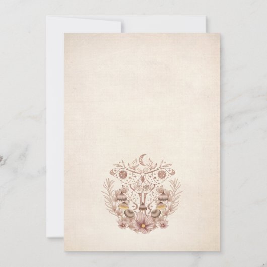 ファミリー懇親会誕生日マジカルシナルパーティー 招待状 (裏面)