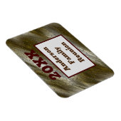 ファミリー懇親会金ゴールドシルバー抽象芸術キープス マグネット (右側)