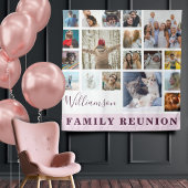 ファミリー懇親会18フォトコラージュ タペストリー