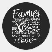 ファミリー懇親会2025シャツファミリーマッチング懇親会 ラウンドシール (正面)