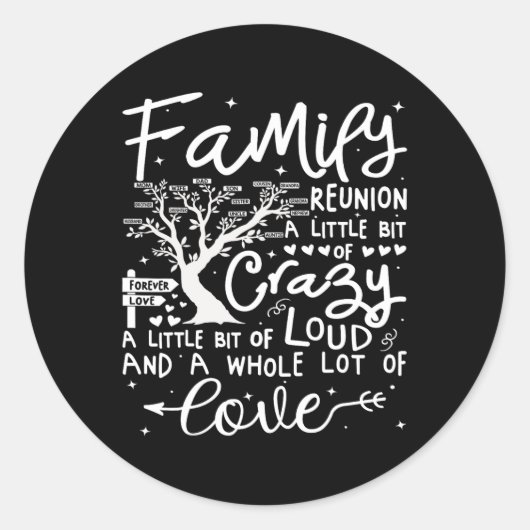 ファミリー懇親会2025シャツファミリーマッチング懇親会 ラウンドシール (正面)