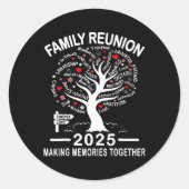 ファミリー懇親会2025シャツファミリーマッチング懇親会 ラウンドシール (正面)