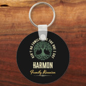 ファミリー懇親会2025マッチングデザイン- Harmon キーホルダー (正面)