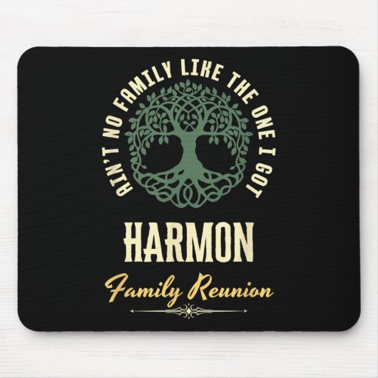ファミリー懇親会2025マッチングデザイン- Harmon マウスパッド (正面)
