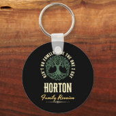 ファミリー懇親会2025マッチングデザイン- Horton キーホルダー (正面)