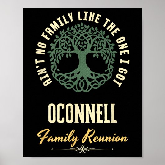 ファミリー懇親会2025マッチングデザイン- Oconnell ポスター (正面)