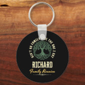 ファミリー懇親会2025マッチングデザイン- Richard キーホルダー (正面)